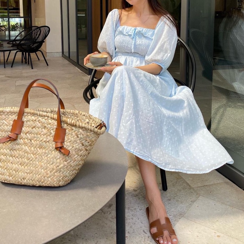 Women White Dress - Picture 5 of 16